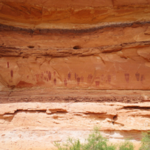 Petroglyphs, Great Gallery, Horseshoe Canyon Unit, Canyonlands National Park, Ut, 2015 Petroglyphs, Great Gallery, Horseshoe Canyon Unit, Canyonlands National Park, Ut, Vince Pitelka, 2015