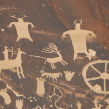 Petroglyphs, Newspaper Rock, Needles Unit, Canyonlands National Park, UT, 2012 Petroglyphs, Newspaper Rock, Needles Unit, Canyonlands National Park, UT, Vince Pitelka, 2012
