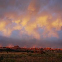 Evening Sun Breaking Through Storm Clouds, Needles Unit, Canyonlands National Park, UT, 2013 Evening Sun Breaking Through Storm Clouds, Needles Unit, Canyonlands National Park, UT, Vince Pitelka, 2013