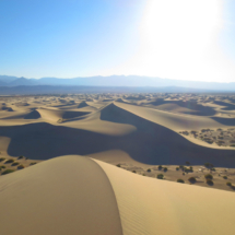 Sunrise Over the Funeral Mountains from Mesquite Sand Dunes, Death Valley National Park, CA, 2014 Sunrise Over the Funeral Mountains from Mesquite Sand Dunes, Death Valley National Park, CA, Vince Pitelka, 2014