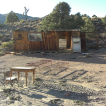 Home Sweet Home - Mining Camp on White Top Mountain Road, Cottonwood Mountains, Death Valley National Park, CA, 2007 Home Sweet Home, White Top Mountain Road, Cottonwood Mountains, Death Valley National Park, CA, Vince Pitelka, 2007