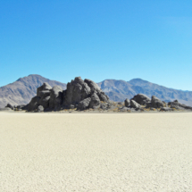 The Racetrack and the Grandstand, Racetrack Valley, Death Valley National Park, 2007 The Racetrack and the Grandstand, Racetrack Valley, Death Valley National Park, Vince Pitelka, 2007