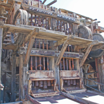 Stamp Batteries, Gold Eagle Mill, Skidoo, Panamint Mountains, Death Valley National Park, 2017 Stamp Batteries, Gold Eagle Mill, Skidoo, Panamint Mountains, Death Valley National Park, Vince Pitelka, 2017