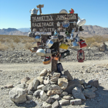 Teakettle Junction, Racetrack Road, Death Valley National Park, 2007 Teakettle Junction, Racetrack Road, Death Valley National Park, Vince Pitelka, 2007