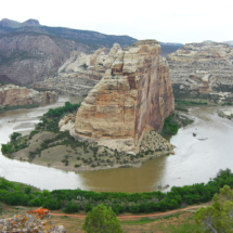 Steamboat Rock and Gooseneck of the Green River, Echo Park, Dinosaur National Monument, UT, 2008 Steamboat Rock and Gooseneck of the Green River, Echo Park, Dinosaur National Monument, UT, Vince Pitelka, 2008