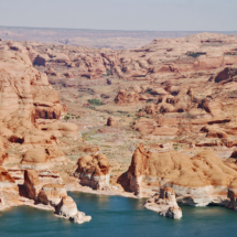 Cottonwood Canyon, Across from Hole-in-the-Rock, route of the Mormon Emigrant Trail, Glen Canyon National Recreation Area, UT, 2013 Cottonwood Canyon, route of the Mormon Emigrant Trail, Glen Canyon National Recreation Area, UT, Vince Pitelka, 2013