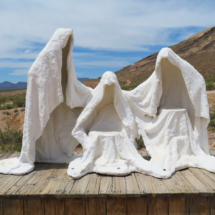 The Last Supper, Detail, by Charles Albert Szukalski, Goldwell Open Air Museum, Rhyolite, NV, 2017 The Last Supper, Detail, by Charles Albert Szukalski, Goldwell Open Air Museum, Rhyolite, NV, Vince Pitelka, 2017