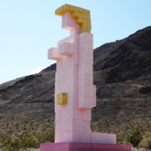 Lady Desert, the Venus of Nevada, by Hugo Heyrman, Goldwell Open Air Museum, Ryolite, NV, 2017 Lady Desert, the Venus of Nevada, by Hugo Heyrman, Goldwell Open Air Museum, Ryolite, NV, Vince Pitelka, 2017