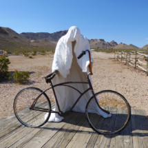 Ghost Rider, by Charles Albert Szukalski, Goldwell Open Air Museum, Rhyolite, NV, 2017 Ghost Rider, by Charles Albert Szukalski, Goldwell Open Air Museum, Rhyolite, NV, Vince Pitelka, 2017