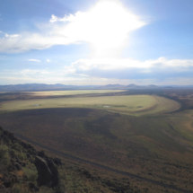 View of "The Big Empty" from Poker Jim Rim, Hart Mountain Antelope Refuge, southeastern Oregon, 2014 "The Big Empty" from Poker Jim Rim, Hart Mountain Antelope Refuge, southeastern Oregon, Vince Pitelka, 2014