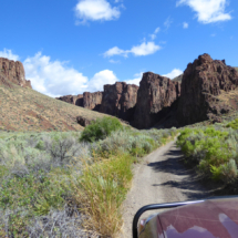 Lower Entrance to High Rock Canyon, NV, 2016, route of the Applegate Emigrant Trail Lower Entrance to High Rock Canyon, NV, Vince Pitelka, 2016, route of the Applegate Emigrant Trail