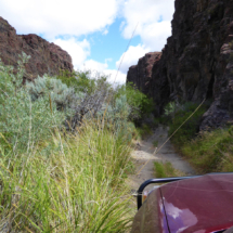 The Road up High Rock Canyon, NV, 2016, route of the Applegate Emigrant Trail