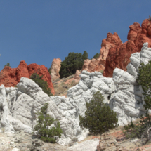 The Red Rocks, the intersection of US-395 and Red Rocks Road, CA, 2007, north of Reno. The Red Rocks, US-395 north of Reno, NV, Vince Pitelka, 2007