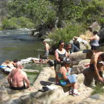 Remington Hot Springs, on the banks of the Kern River northeast of Bakersfield, CA, 2014 Remington Hot Springs, on the banks of the Kern River northeast of Bakersfield, CA, Vince Pitelka, 2014
