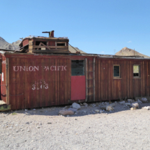 Abandoned Union Pacific Caboose, Rhyolite, NV, 2016 Abandoned Union Pacific Caboose, Rhyolite, NV, Vince Pitelka, 2016