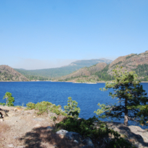 Bowman Lake, CA, on Canyon Creek, 2003 Bowman Lake, CA, on Canyon Creek, Vince Pitelka, 2002