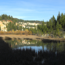 Malakoff Basin, Malakoff Hydraulic Mine, Malakoff-Bloomfield State Historic Park, San Juan Ridge, CA, 2003 Malakoff Hydraulic Diggings, Malakoff-North Bloomfield State Historic Park, San Juan Ridge, CA, Vince Pitelka, 2018