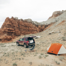 Rough Camp, north end of Middle Wildhorse Mesa, San Rafael Swell near Goblin Valley, UT, 2015 Rough Camp, Middle Wildhorse Mesa, San Rafael Swell, UT, Vince Pitelka, 2015