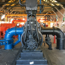 "Bottle" Steam Engine powering a large blower, Gasworks Park, Seattle, WA, 2017 "Bottle" Steam Engine Powering Large blower, Gasworks Park, Seattle, WA, Vince Pitelka, 2017
