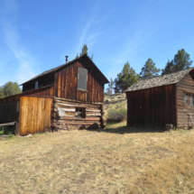 Riddle Ranch, Little Blitzen River, west slope of Steens Mountain, southeastern Oregon, 2014 - lovely, well preserved historic ranch house and outbuildings. Riddle Ranch, Little Blitzen River, west slope of Steens Mountain, southeastern Oregon, Vince Pitelka, 2014