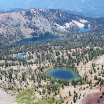 Deadfall Lakes from the Summit of Mount Eddy, Trinity Mountains, CA, 2013 Deadfall Lakes from the Summit of Mount Eddy, Trinity Mountains, CA, Vince Pitelka2013