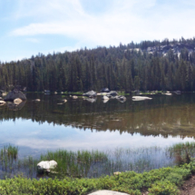Panorama, Poly Dome Lake and Poly Dome, Yosemite National Park, CA, 2017 Poly Dome Lake and Poly Dome, Yosemite National Park, CA, Vince Pitelka, 2017