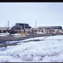53, June 6 - Barrow supply dump NARL Supply Dump, Point Barrow, AK, 1953, photo by Frank Pitelka