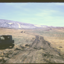 63 - Arctic-4 Tundra Scene, North Slope, AK, 1963, photo by Frank Pitelka